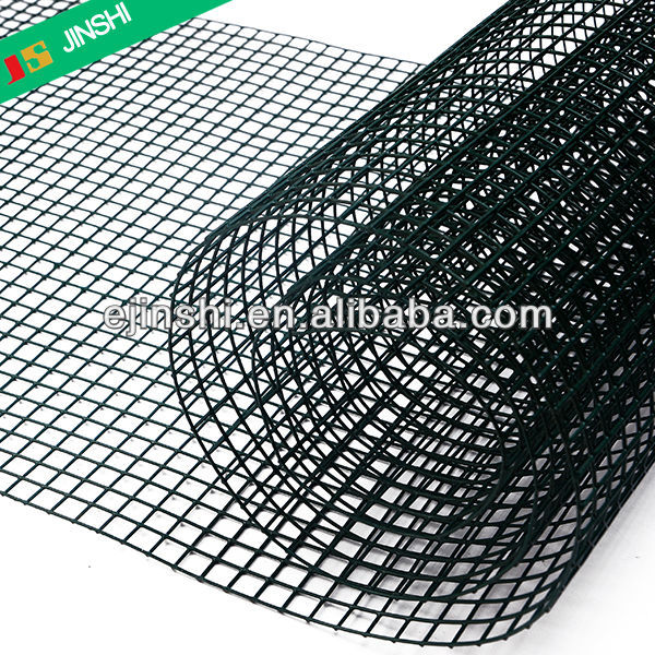 1/2&quot; Green PVC Coated Poultry Cage Welded Mesh Wire Roll