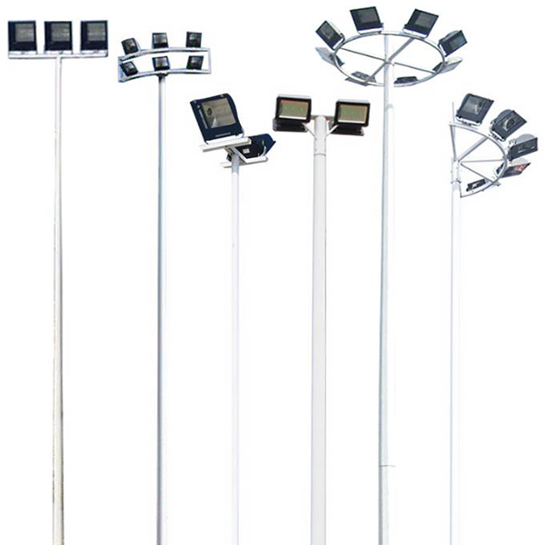 Reliable reputation industrial customized high mast pole lighting