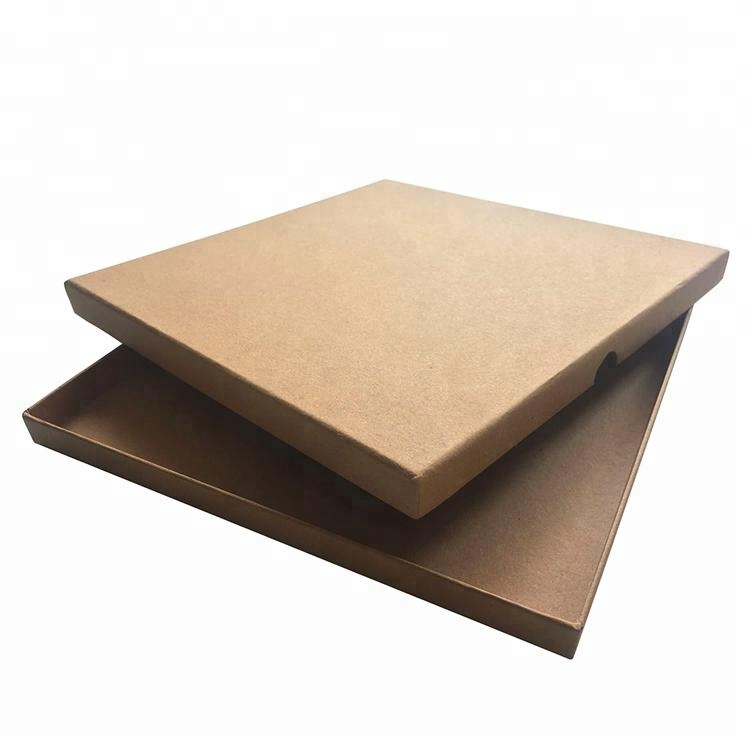 Custom square clothes packing box gift kraft paper box with printed logo