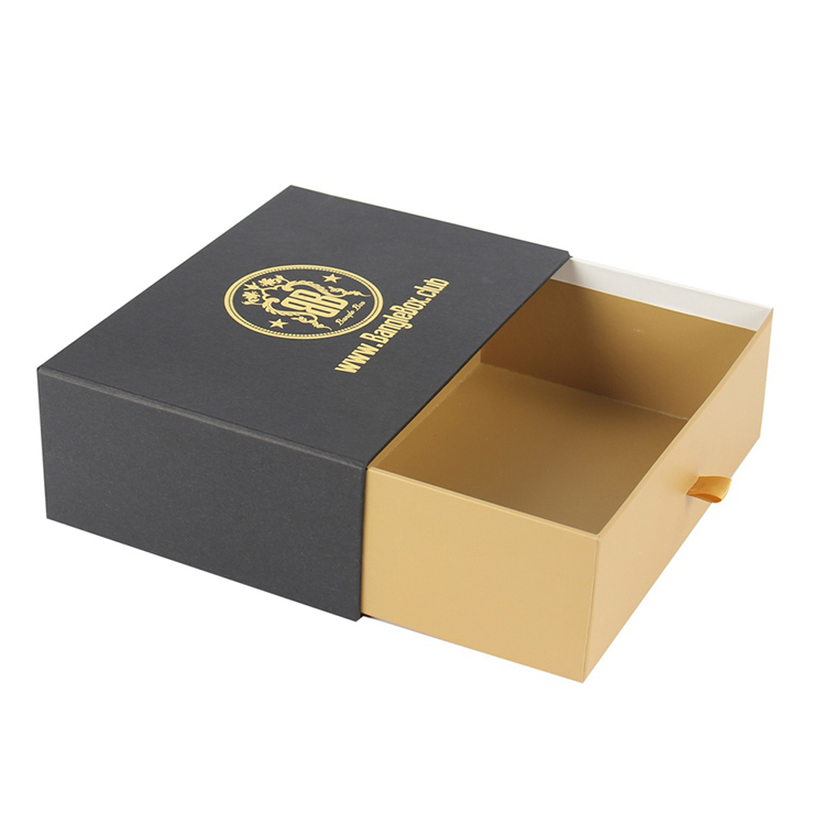 Luxury Handmade Custom Logo Printed Paper Jewelry Gift Box , Ring Box, Necklace Box