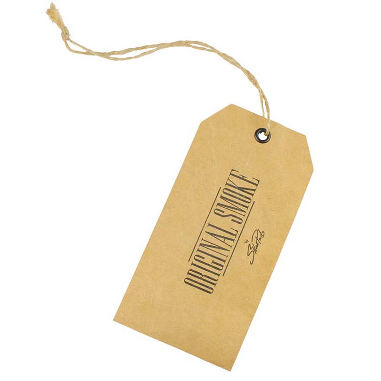 Personalized logo paper hang tag for garment