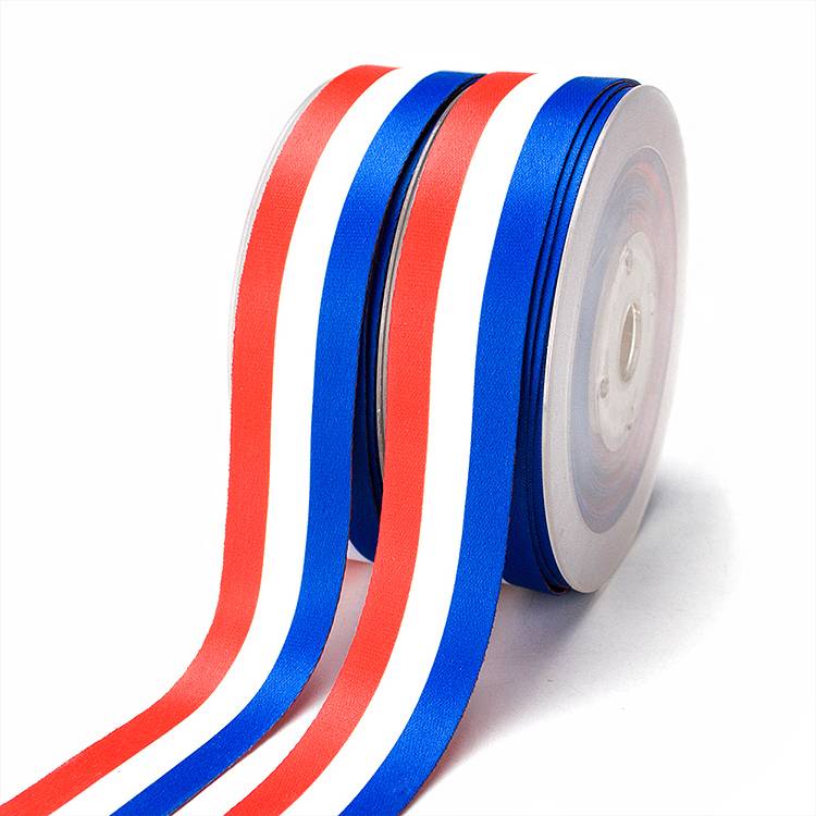 100-Polyester-Decorative-France-Country-Flag-Ribbon