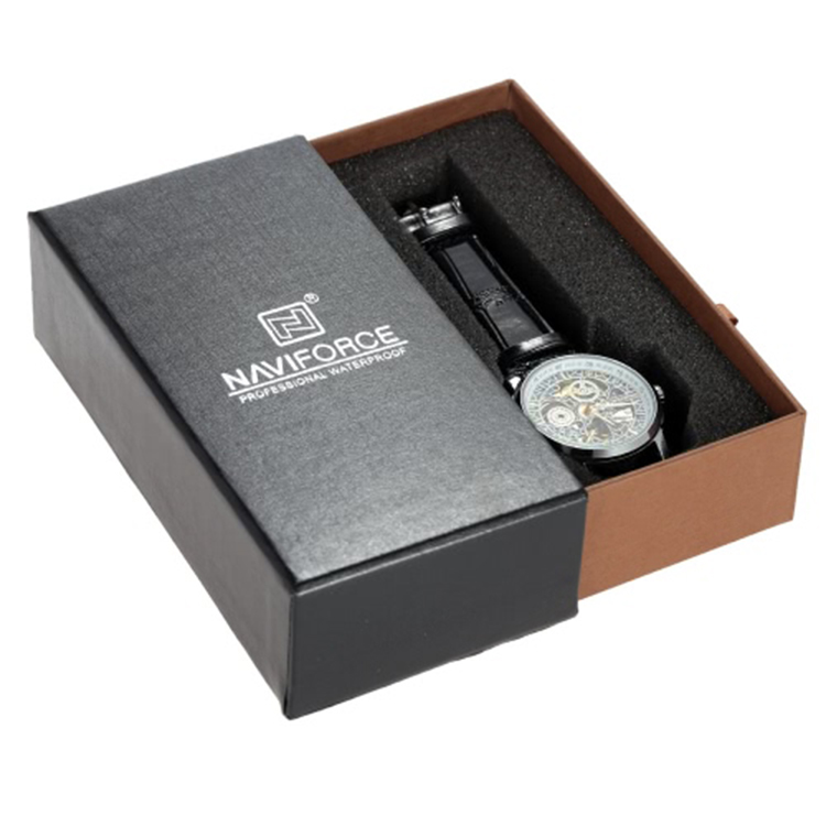 Drawer Cardboard Watch Box Packing With Custom Logo