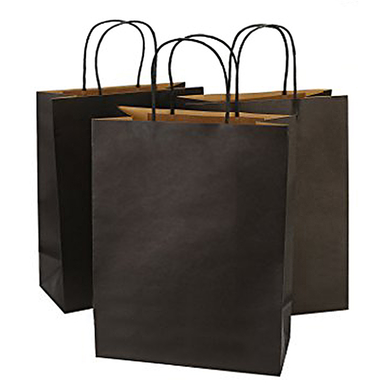 Recycled Paper Shopping Bag Packing for Clothes Retailer