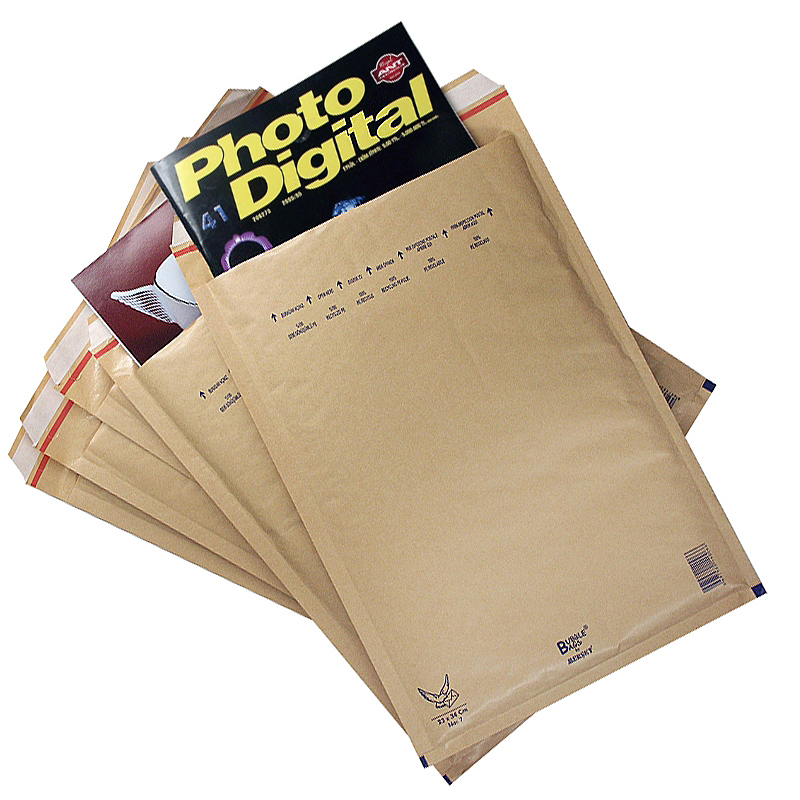 Brown kraft paper bag with your own logo