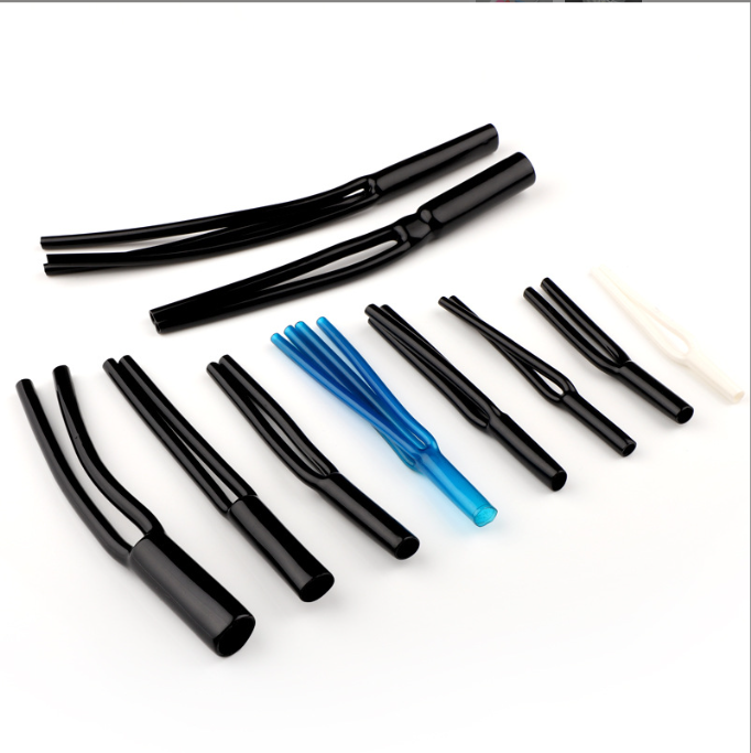 Non-calibrated audio cable sleeve Y type pants two fork PVC protective sleeve insulating sleeve microphone cable sheath