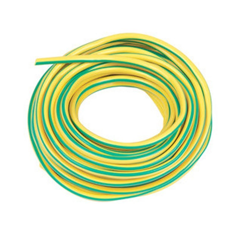 Yellow Green PVC Plastic Hose Sheath Flame Retardant Threading Sheath Tube Insulation Hose Pvc Wire Harness Insulation Sleeve