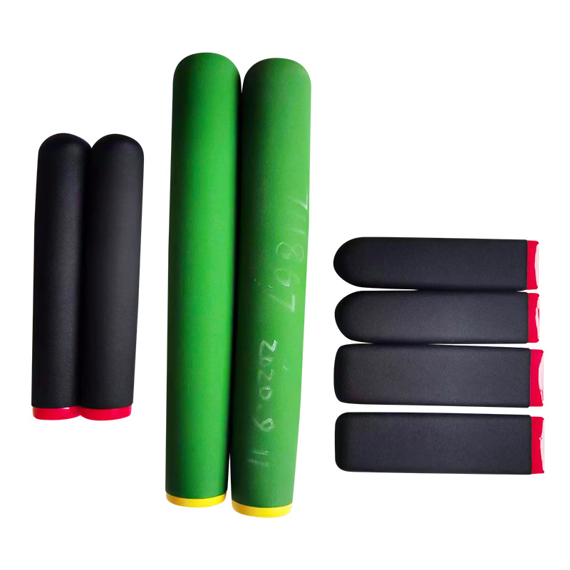 Custom PVC DIP Molding Handle Grip Bar  Gym Equipment Soft PVC Rubber Plastic Handle Bar Grips  