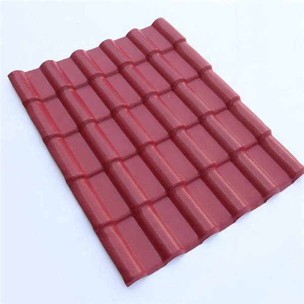Imported Colonial UV Protective Synthetic Resin Pvc ASA Roof tile