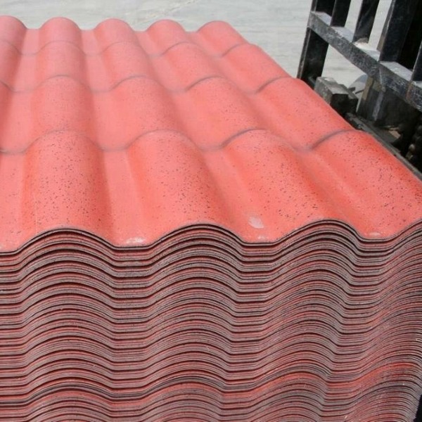 Roma Style ASA Coated PVC Roof Sheet