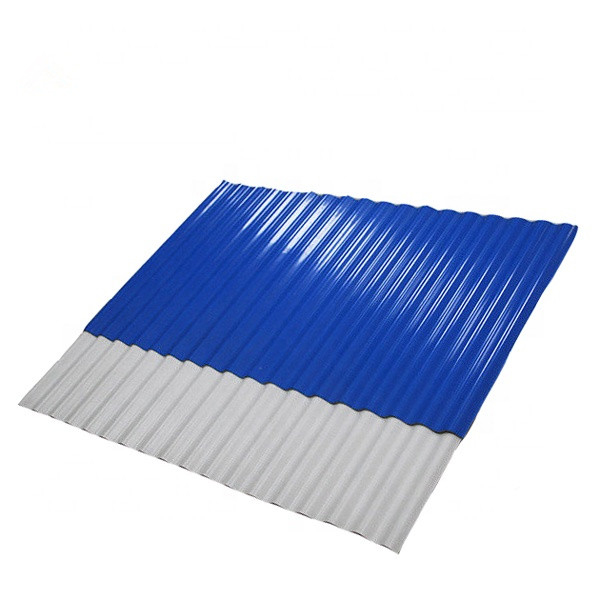 spanish corrugated plastic roofing pvc tiles