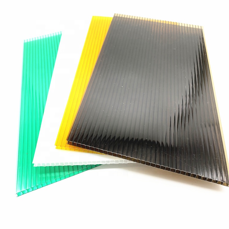 High Quality Twin Wall / Triple Wall / Four Wall / X-Structure / U-Lock / Honyecomb Hollow Polycarbonate Sun Sheet