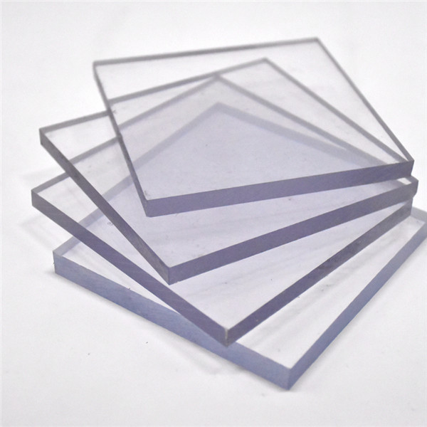 UV protection clear compact solid polycarbonate transparent sheets