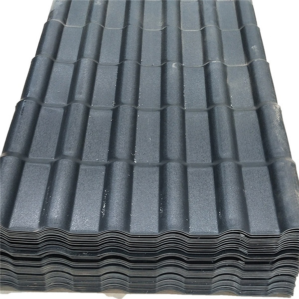ASA Coated Synthetic Resin Roofing Tiles Pvc Roof Tile