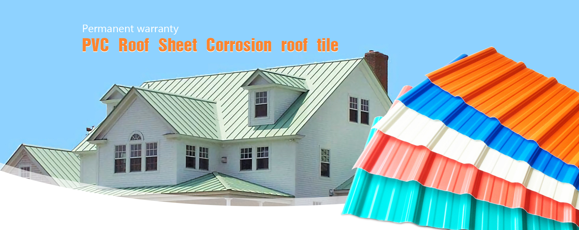 Pvc roof tile, PVC Roof Sheet, Plastic PVC Roof Tile - JX