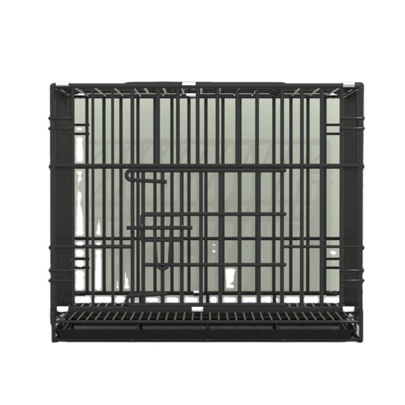 Best selling foldable metal dog cage with tray suitable for small and medium-sized dogs