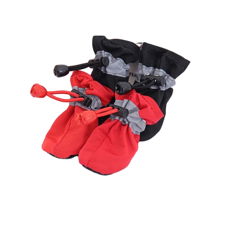 Summer Comfortable Non-Slip Outdoor Dog Rain Boots Soft Sole Pet Rain Boots