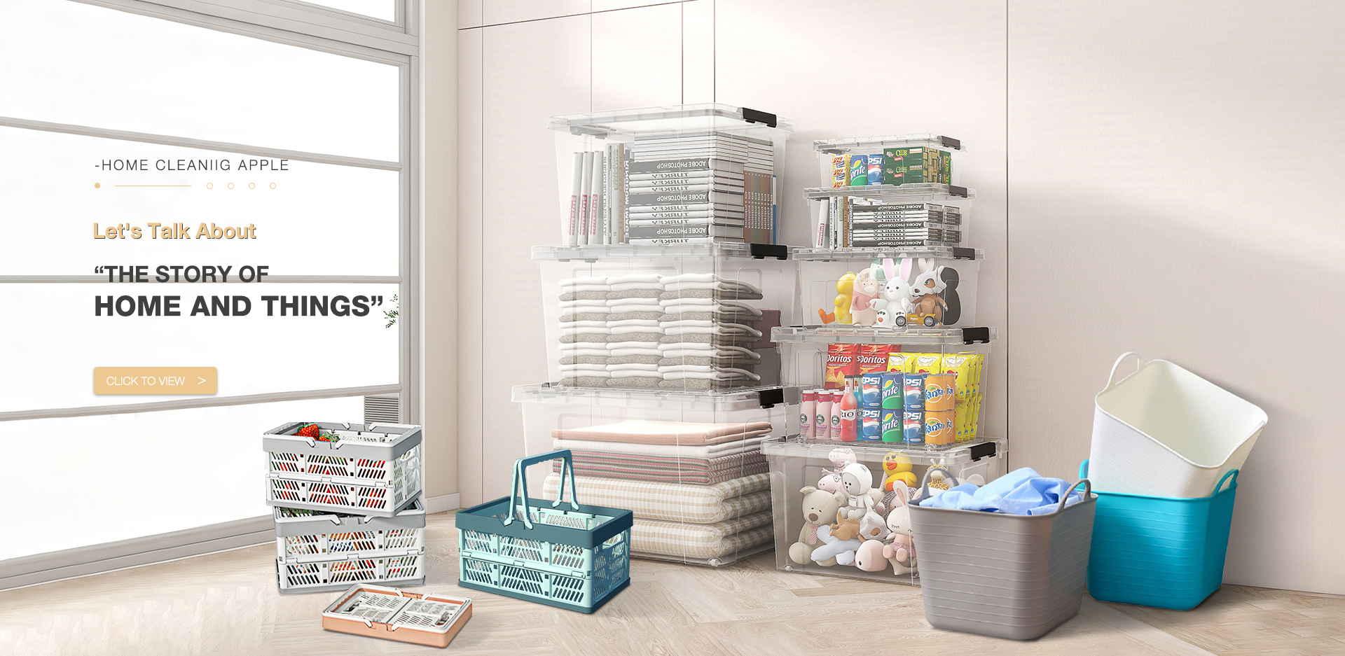 Storage Box, Storage Cabinet, Baby Series, Kitchen Series - Jiqing
