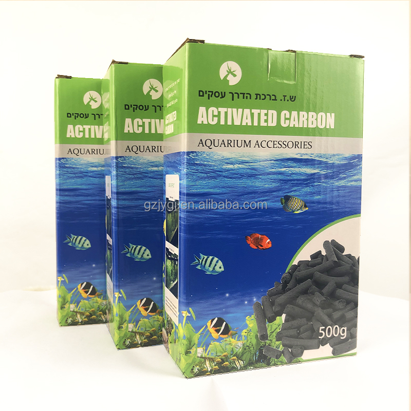 Aquarium carbon filter medium activated carbon plug-in to absorb impurities to remove odors aquarium filter replacement medium