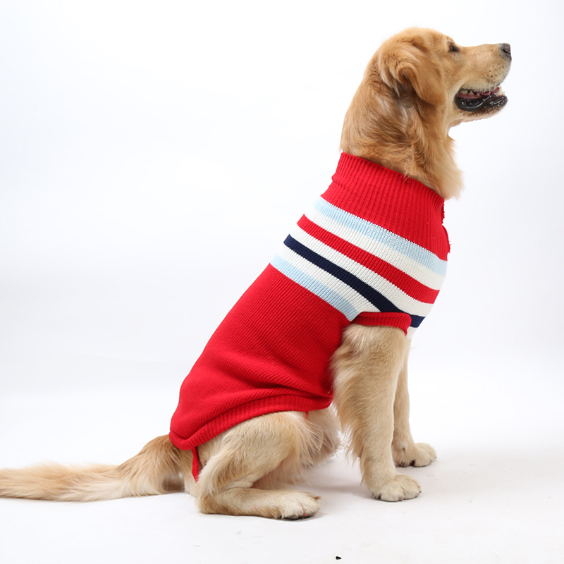 Customizable Wholesale Dog Clothes Plus Size Pet Clothes Trend Dog Warm Sweaters