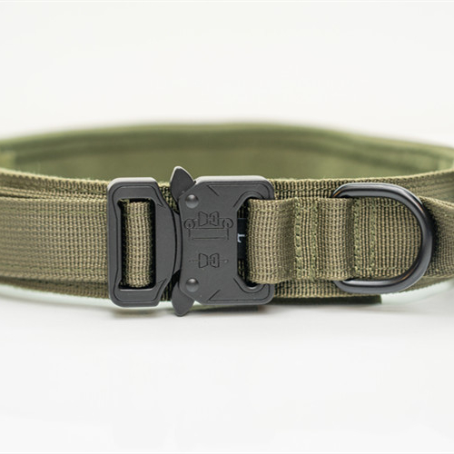 Amazon sells Nylon Zinc Alloy Tactical Tag Dog Chain Choker Dog collar Tactical