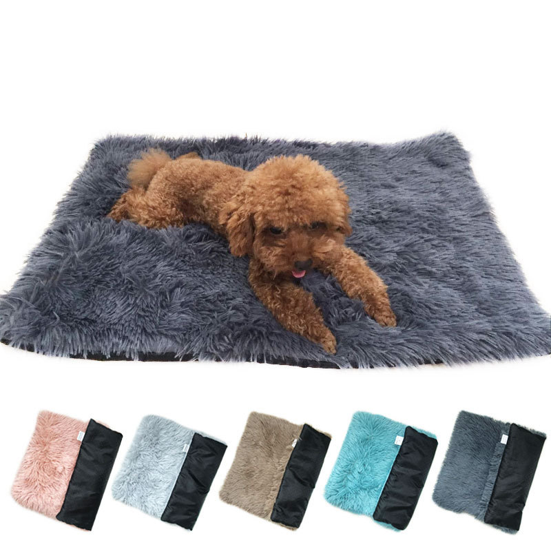 Manufacturer Best Selling Plush Double Stuffing Cat and Dog Mat Pet Plush Blanket