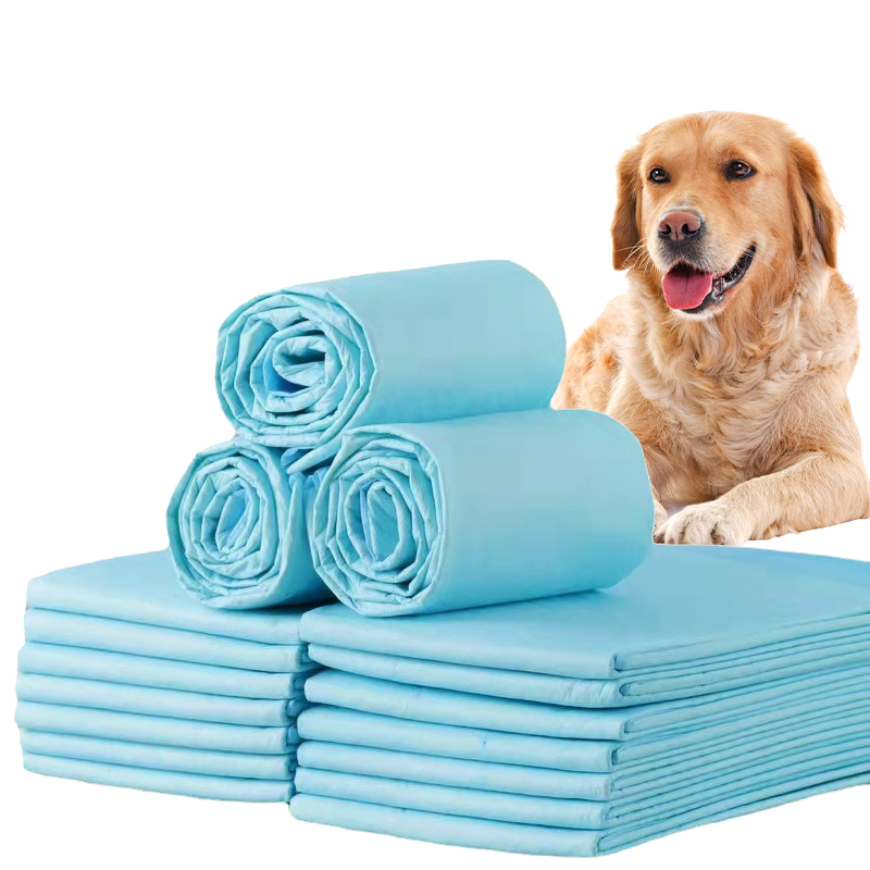 Best selling high quality pet training pads five layers super absorbent dog pee  pads
