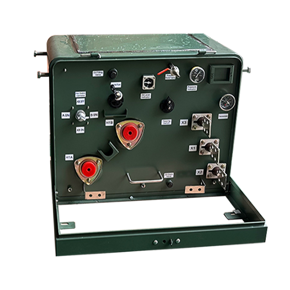Customized IEEE standard 12470V to 400/230V 75 kva single phase padmounted transformer with IFD