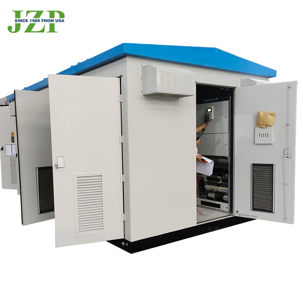 Wireless Remote Terminal Unit 1000 kva 1mva 15000v  400/230v Prefabricated Substation