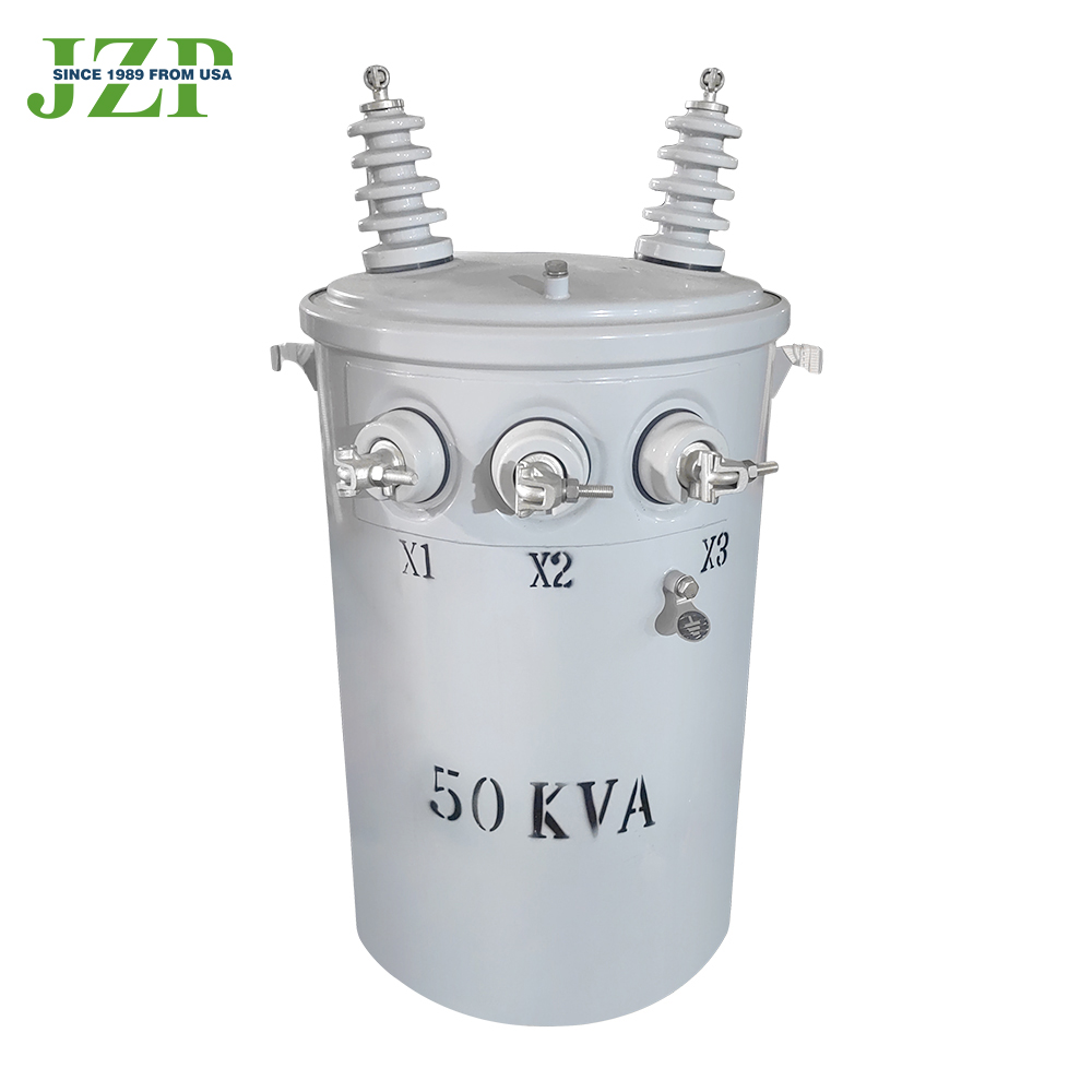 High-efficiency and energy-saving 100 Kva 13200V to 415/240V Single Phase Pole Mounted Transformer