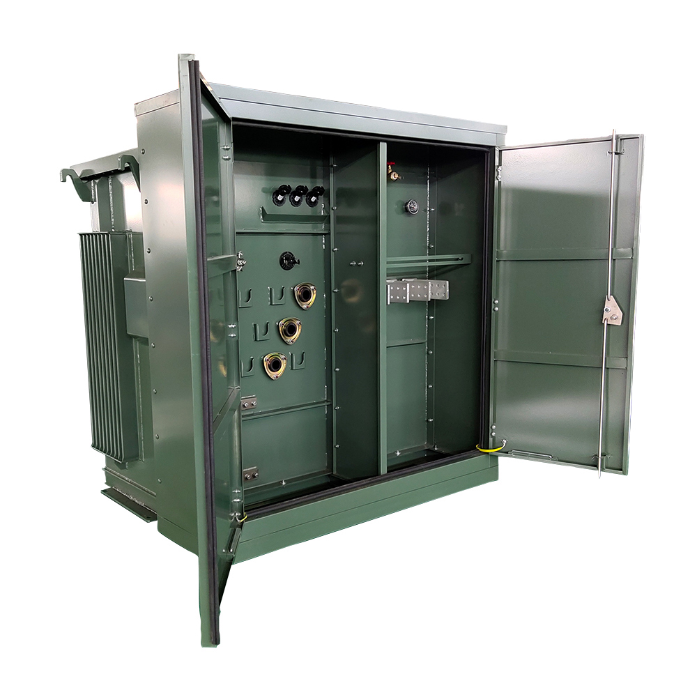 High Efficiency Low Noise 500 Kva 4160Y/2400V to 400/230V Three Phase Pad Mounted Transformer