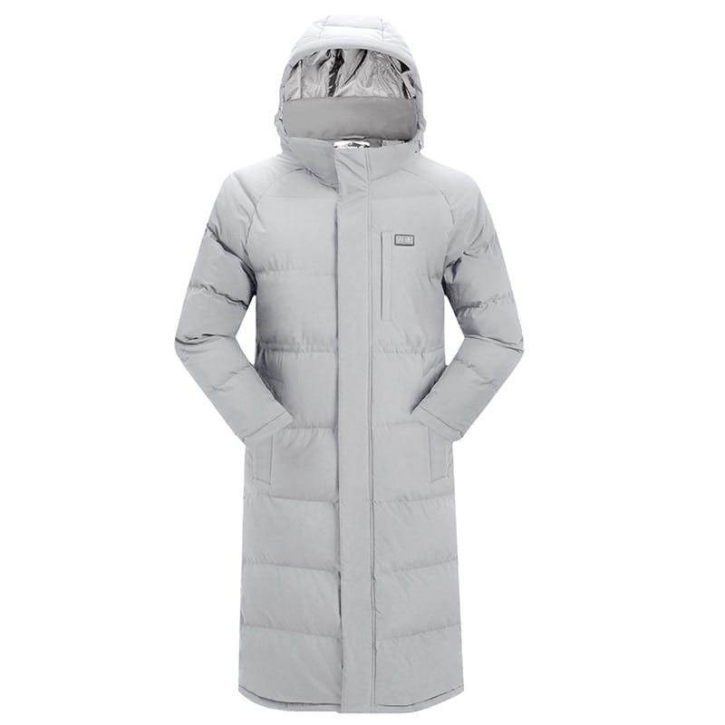 Long Heated Jacket,Lightweight Heating Jackets with 12V/5A Power Bank,Winter Coat for Men and Women