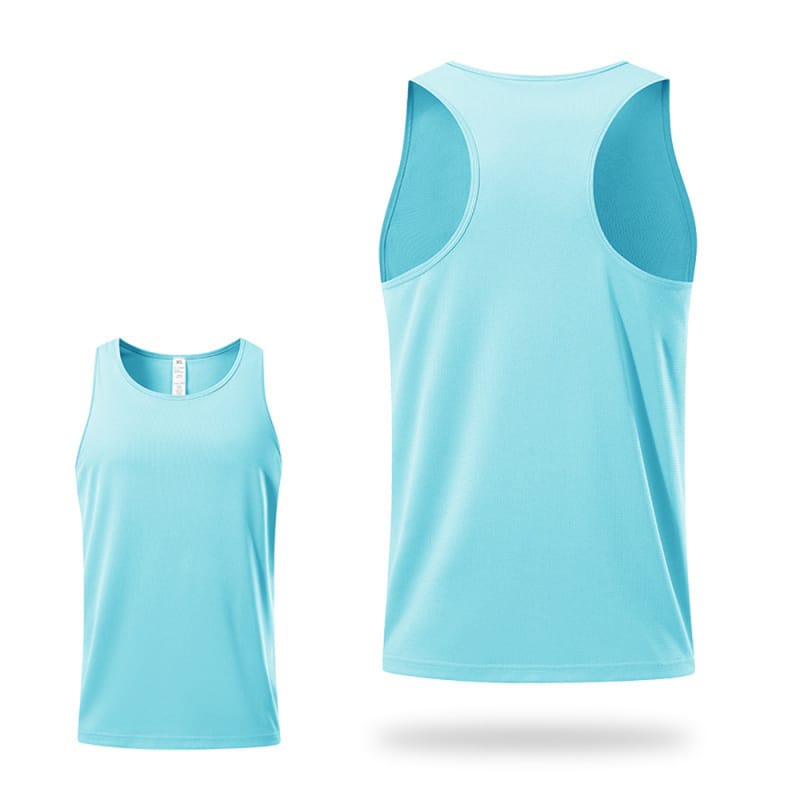 Men's Quick Dry Workout Tank Top Muscle T-Shirts Soft Sleeveless Undershirt Tank Top