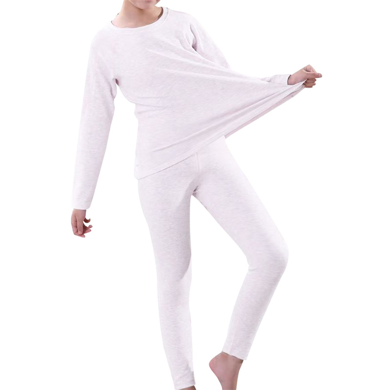 Girls' Thermal Underwear Set-2 Piece Performance Baselayer Long Sleeve Top & Bottom