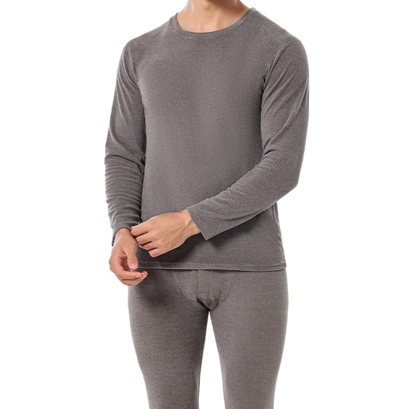 Thermal Underwear for Men Fleece Lined Base Layer Set for Cold Weather