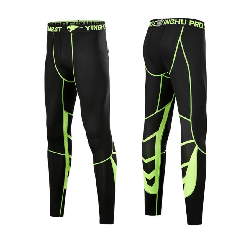 Men Compression Pants Running Tights Gym Yoga Leggings for Athletic Workout
