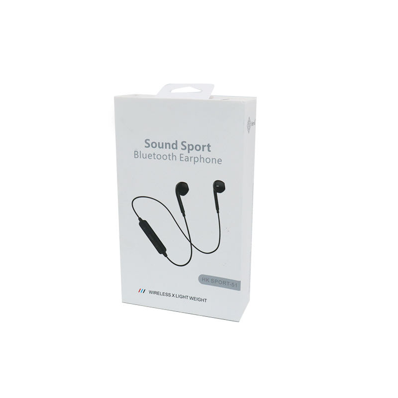 Wholesale custom logo printed ear phone packaging box for earphone packaging