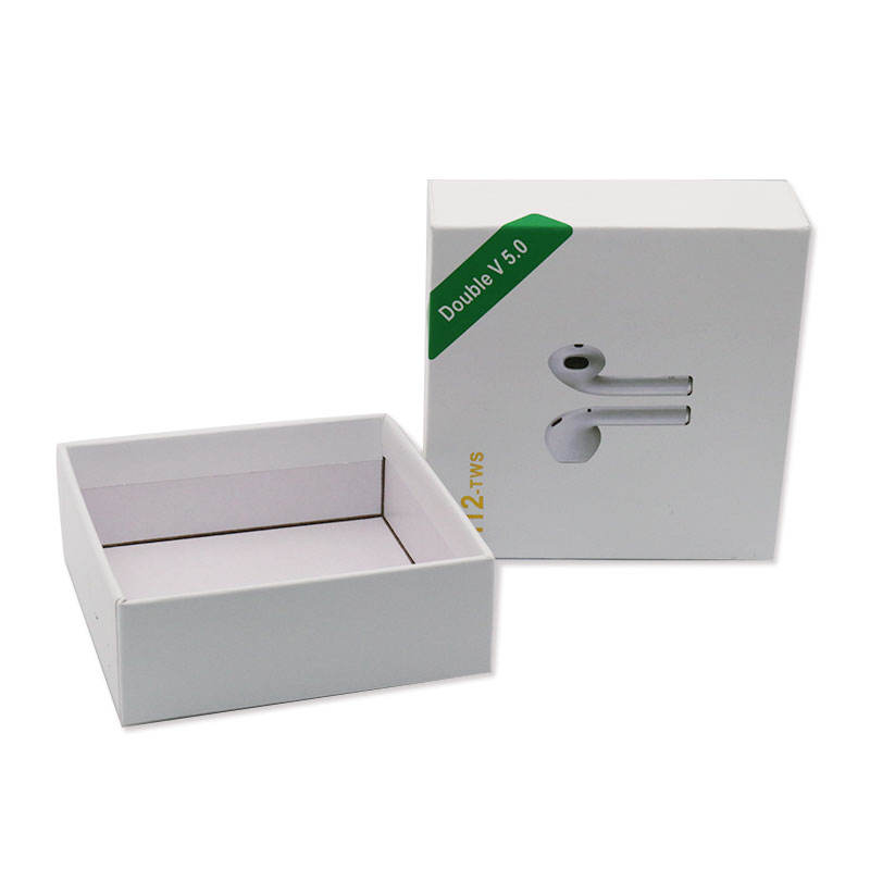 Matt Lamination custom printed packaging earphone ear phone packaging paper box