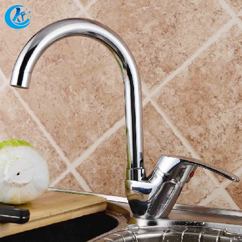 KR-1173B round tube gooseneck faucet