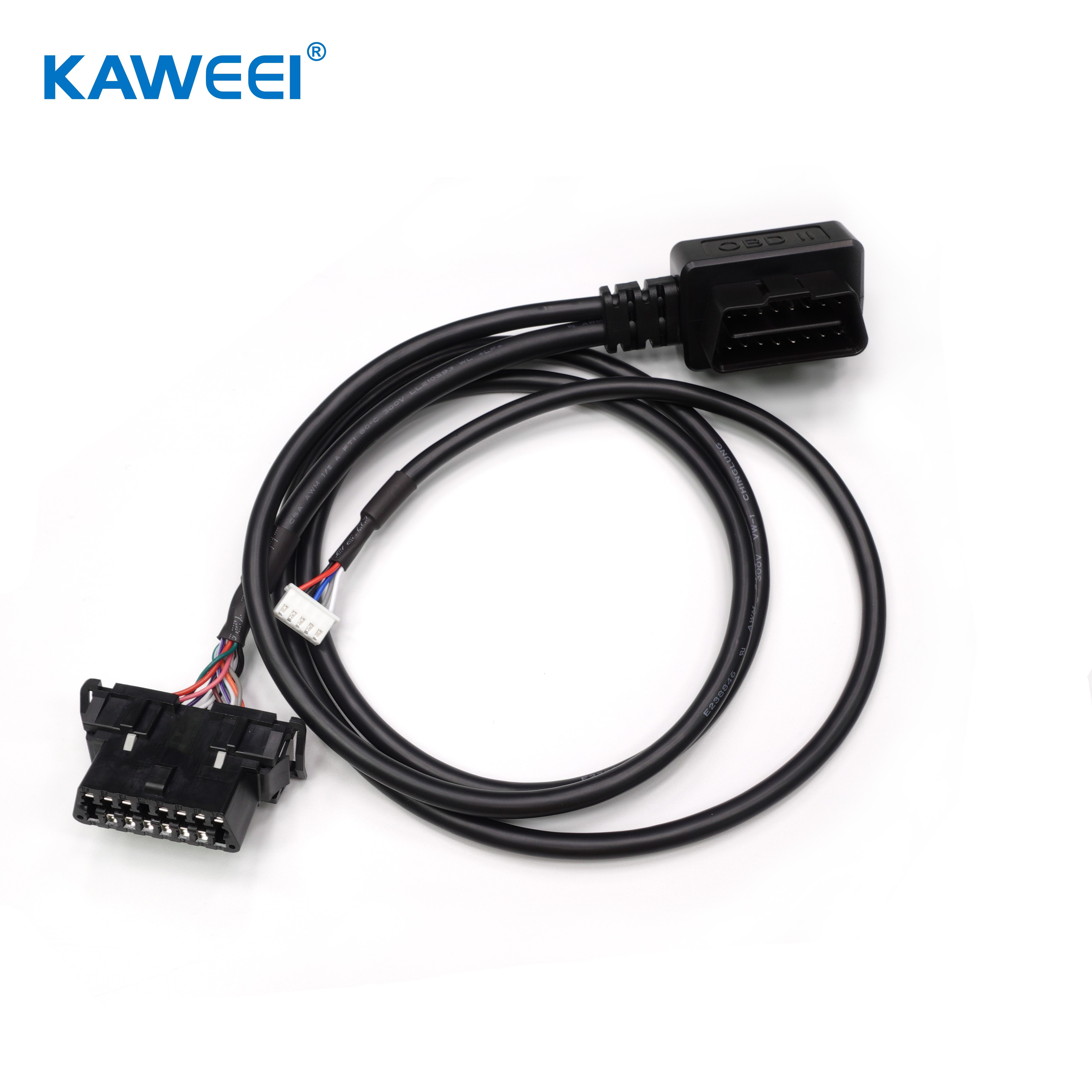 OBD 16P to OBD 16P Housing 5P Connecting Cable Vehicle Instrument Machine