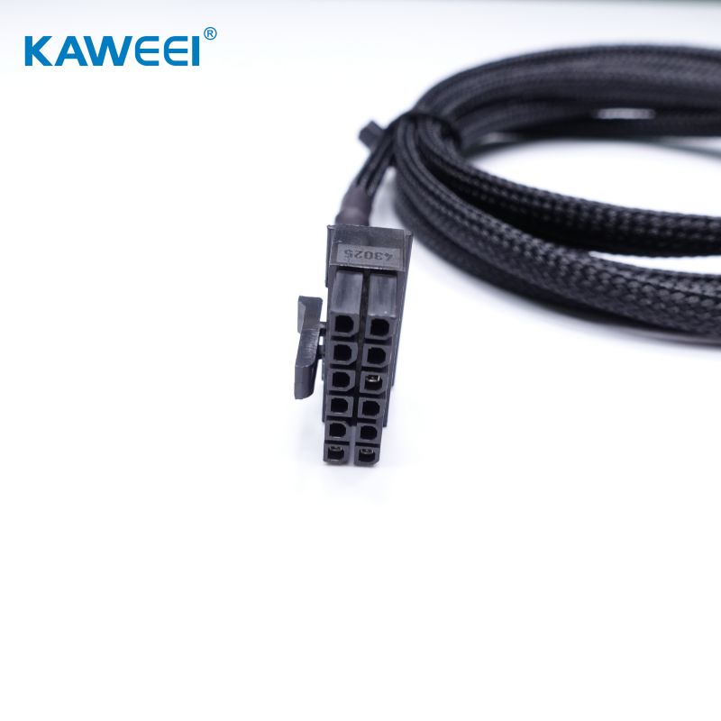 4.2mm MOLEX 430251200 3pin housing to Cigarette lighter plug wire harness for car