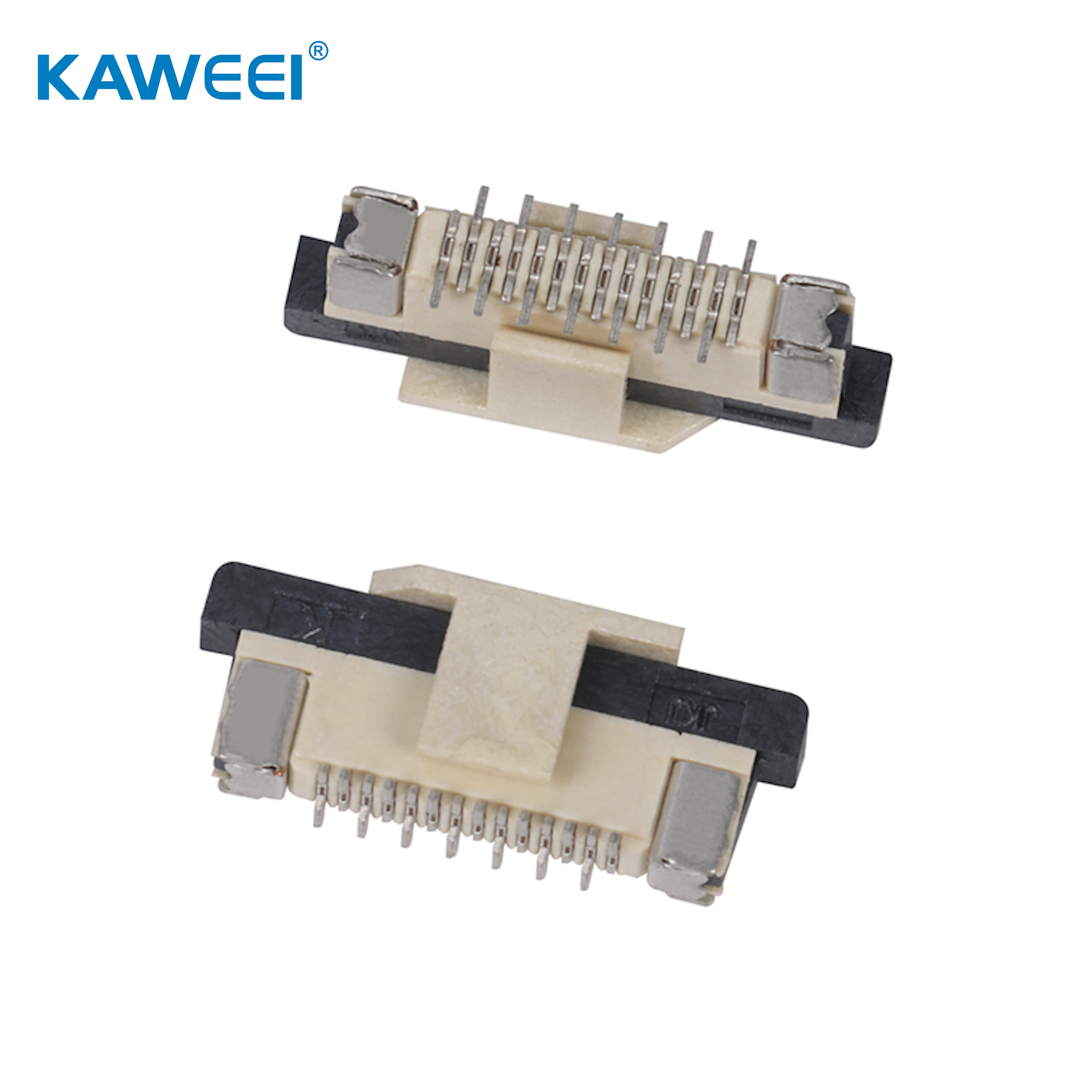  0.5mm FPC FFC 4.53mm Height Vertical SMT Connector