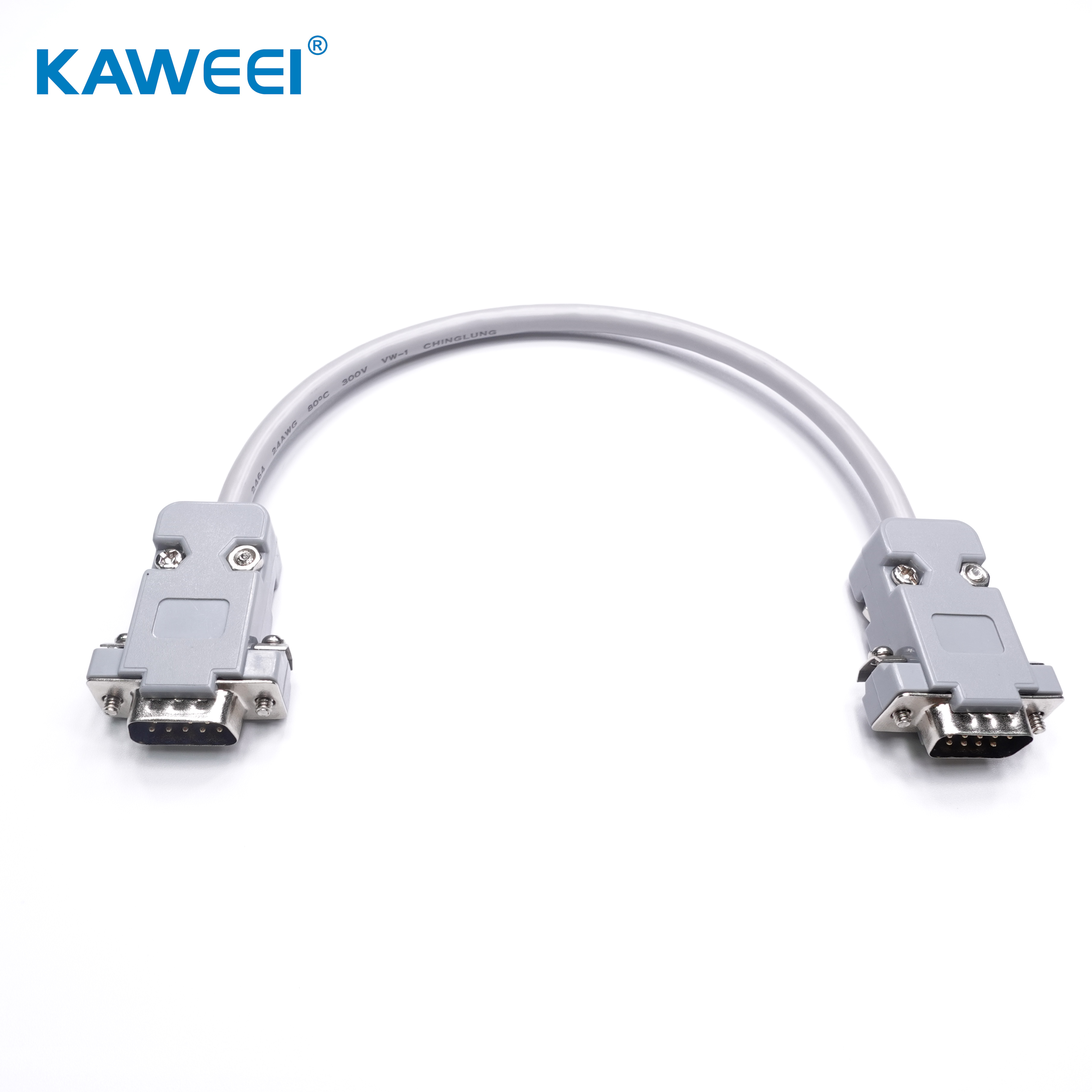 DB 9P Male to Male Cable Assembly For Computer peripheral