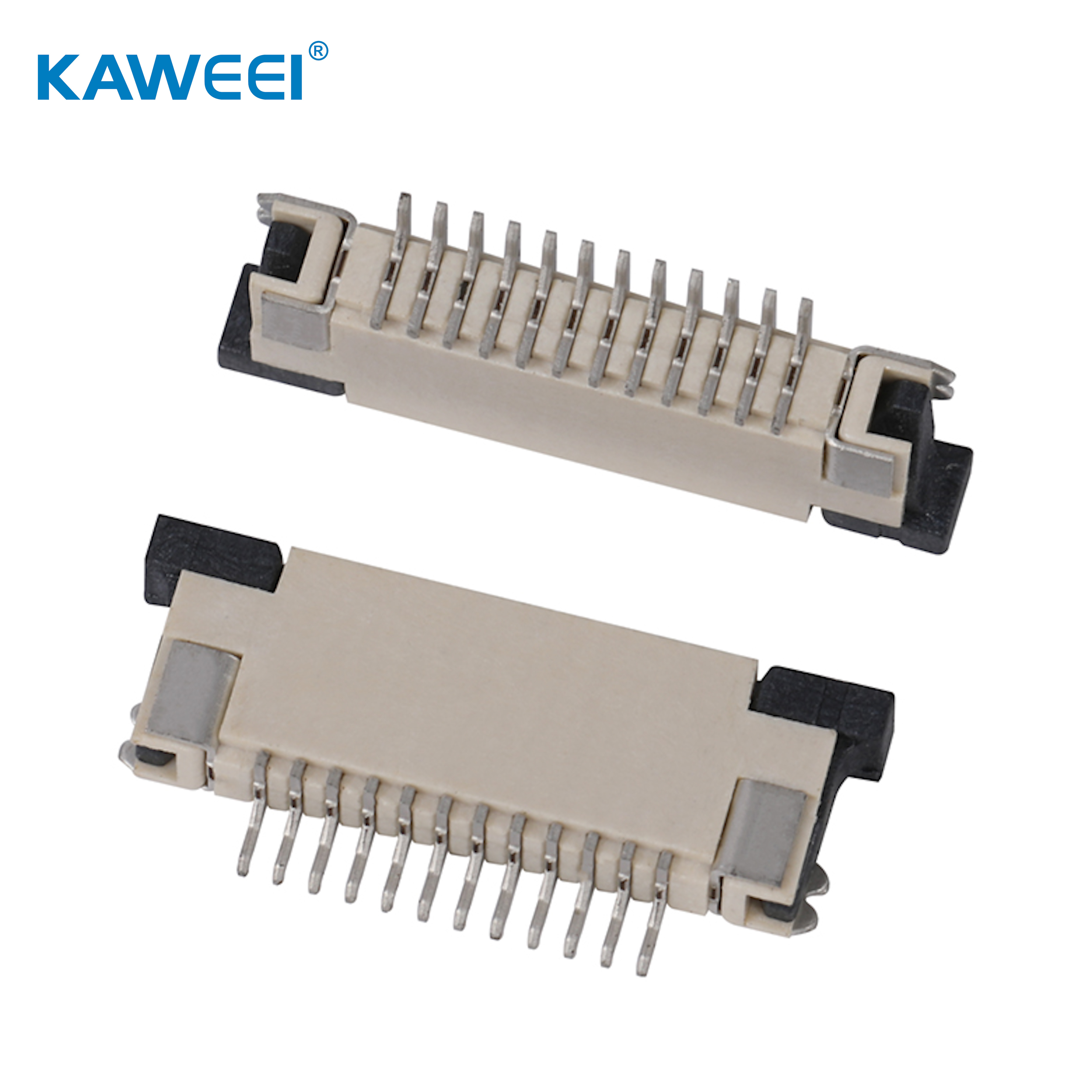  1.0mm FFC/FPC Pull Type SMT Upper Contact Connector