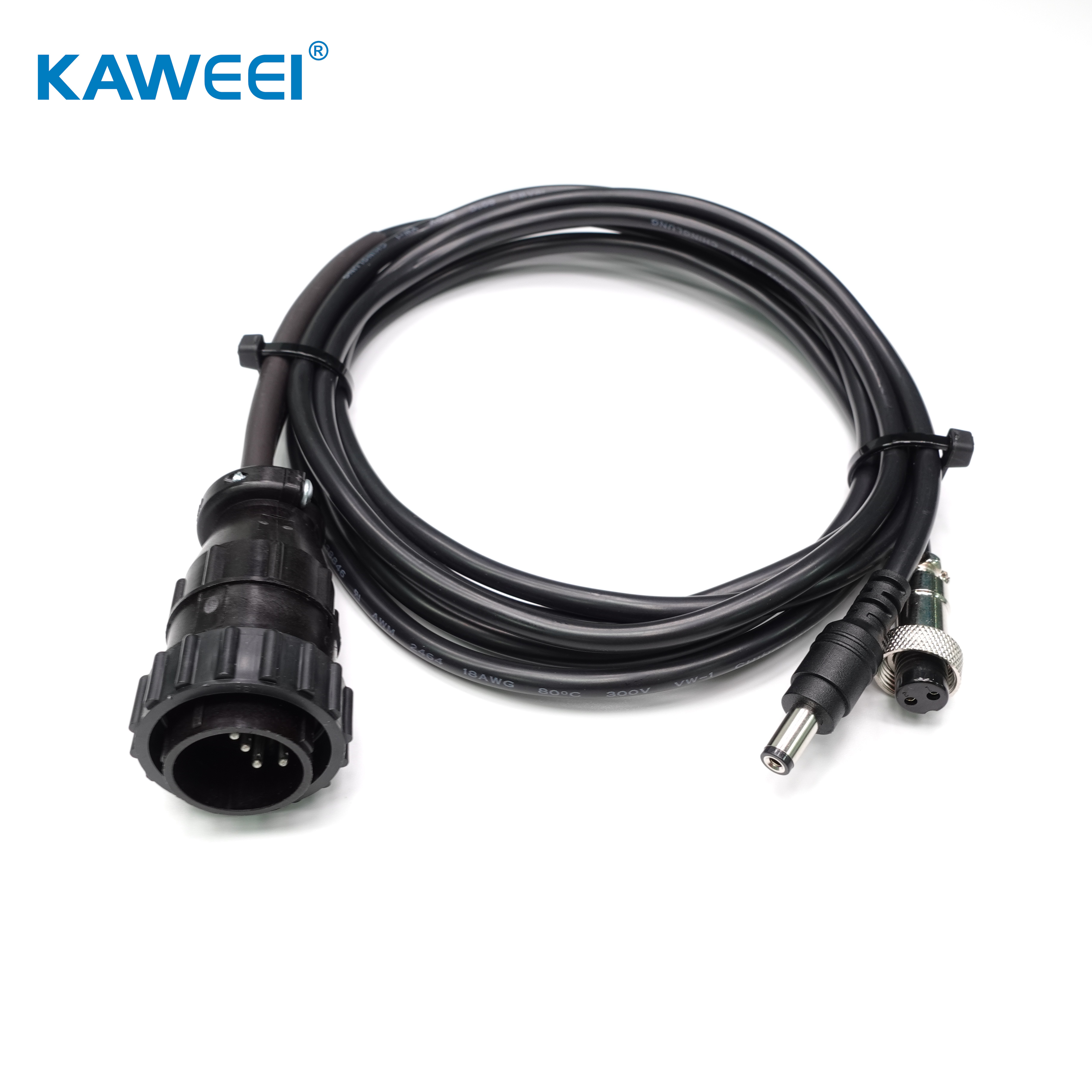  CPC Cable Connectivity Circular Connector female to  GX-12 2pin female DC cable assembly