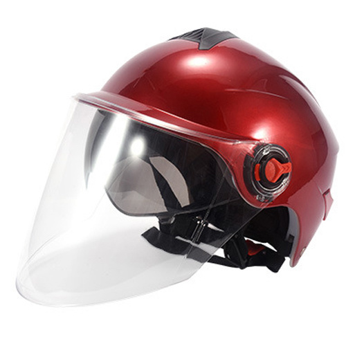 Four Seasons Universal Double Visor Motorcycle Half Face Helmets