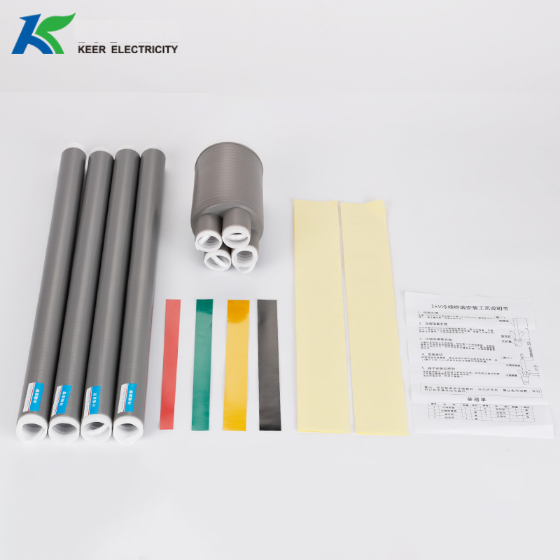 1kv power cable cold shrinkable terminations, four core terminal