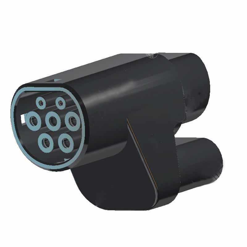 Best Quality EV Electric Car Vehicle Charger Connector CCS2 to Type2 Adapter