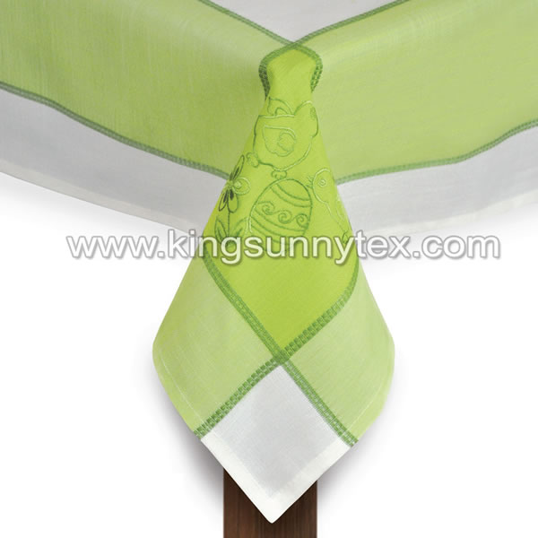 Green Chick Embroidery Decoration For Easter
