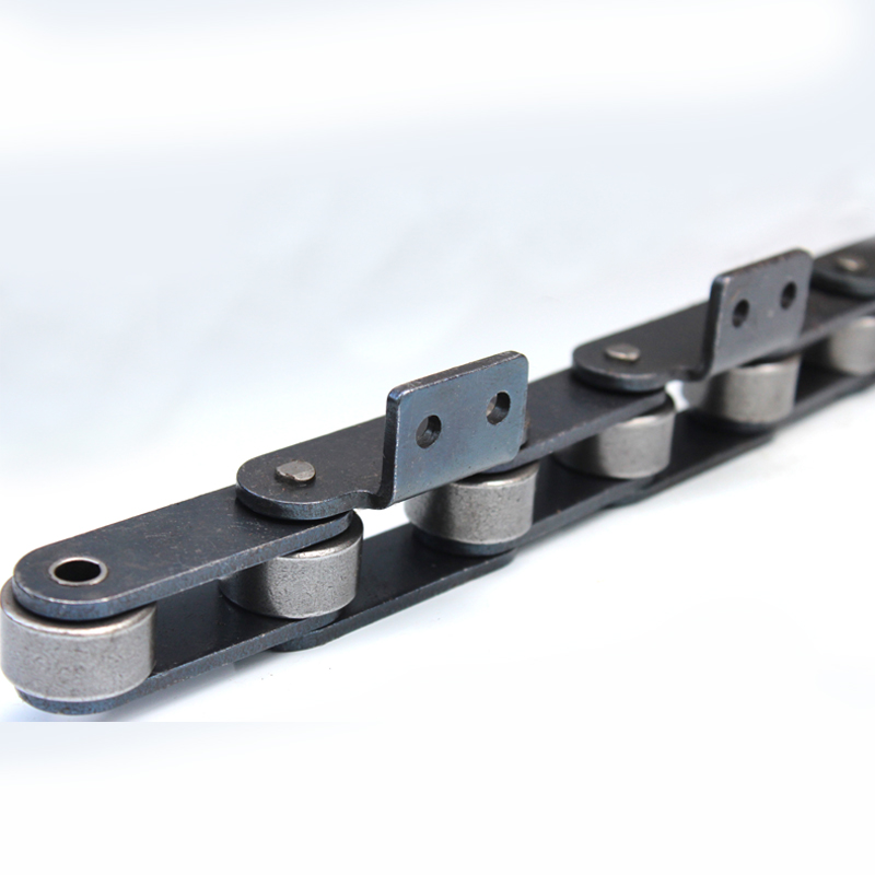 double pitch conveyor roller wheel Attachment chain 